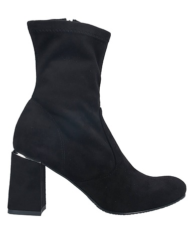 NILA & NILA Ankle boot Black Textile fibers