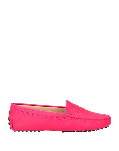 TOD'S Loafers Magenta Leather
