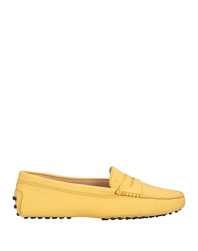 TOD'S Loafers Pastel yellow Leather