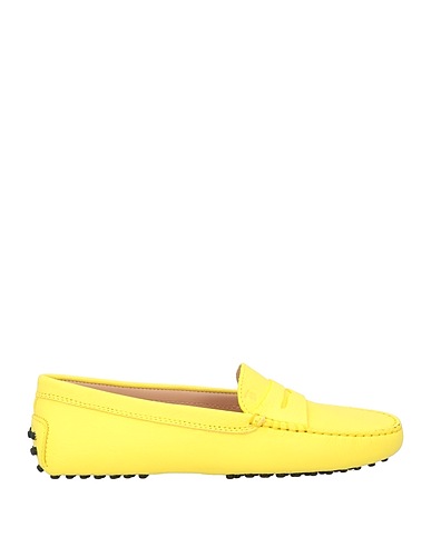 TOD'S Loafers Yellow Leather