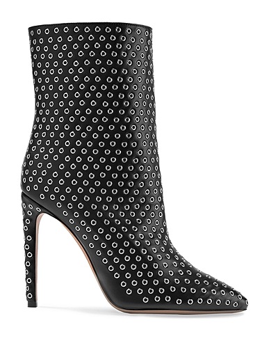 ALAÏA Ankle boot Black Soft Leather