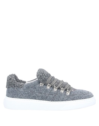 HOGAN Sneakers Grey Textile fibers