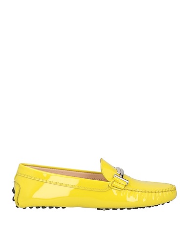 TOD'S Loafers Yellow Leather