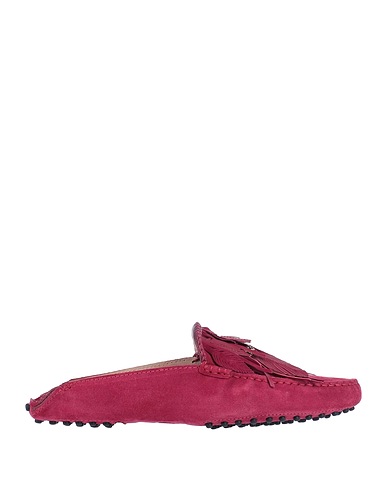 TOD'S Mules and clogs Mauve Leather