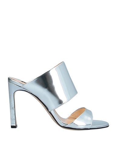 ROBERTO BOTTICELLI Sandals Silver Leather