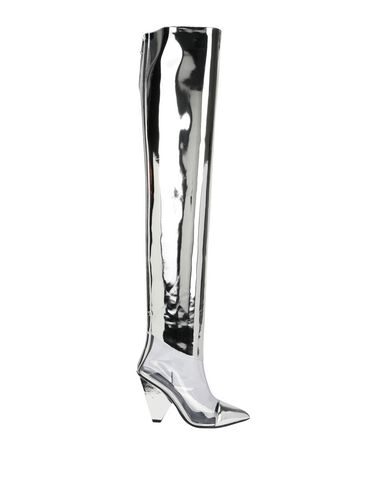 balmain silver boots