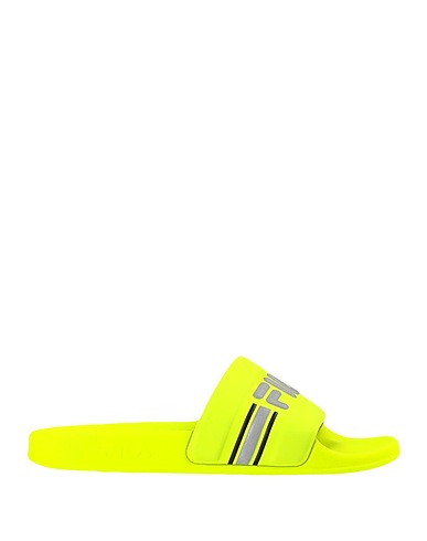 FILA Pantoufles et chaussons Oceano Neon Slipper 
 Vert lime Fibres textiles