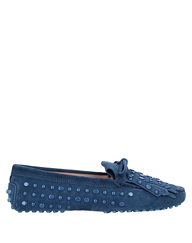 TOD'S Mocasín Azul pastel Cuero