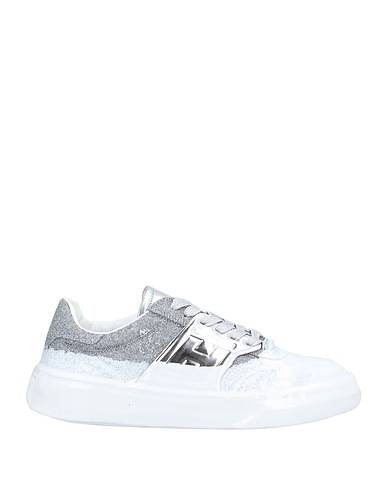 HOGAN Sneakers Silver Leather, Rubber
