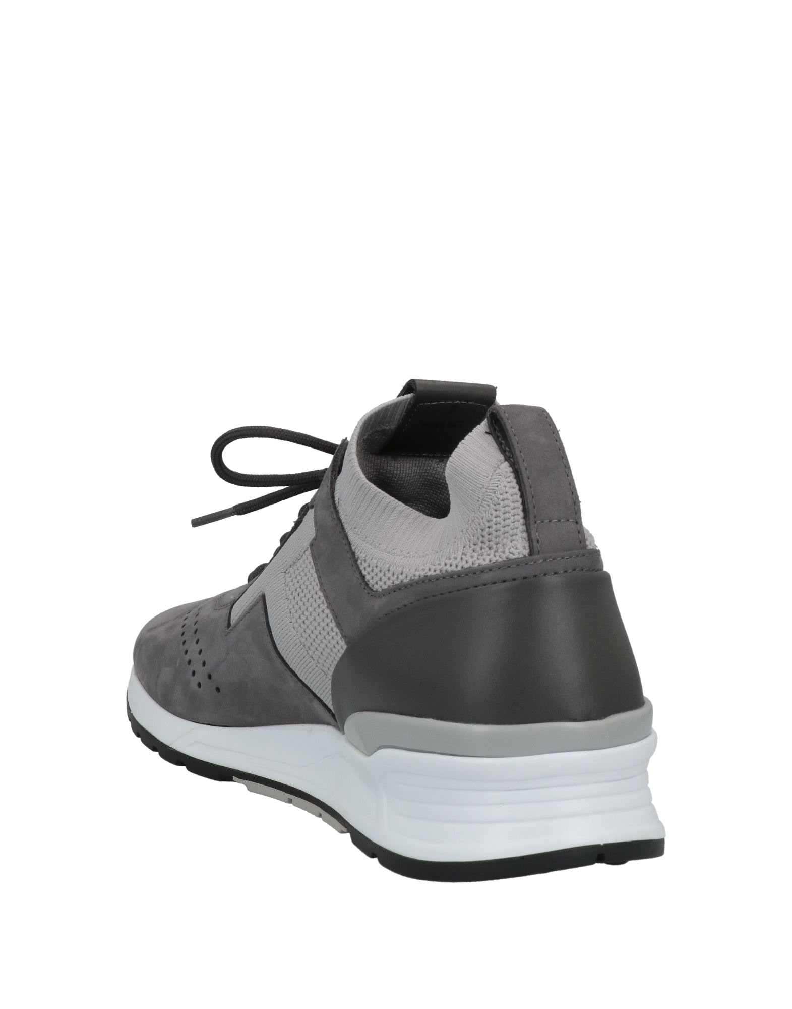 TOD'S スニーカー　27cm Man BROWN Sock Sneakers in Technical Fabric and Leather