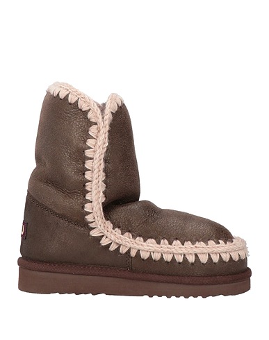 MOU Ankle boot Dark brown Sheepskin