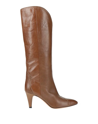 ISABEL MARANT Boots Khaki 100% Calfskin