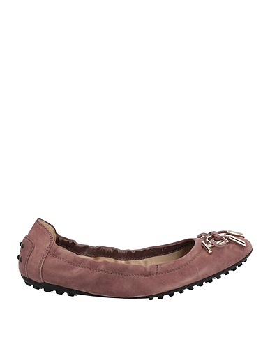 TOD'S Ballet flats Antique rose Leather