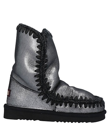 MOU Stiefelette Blei Schafleder