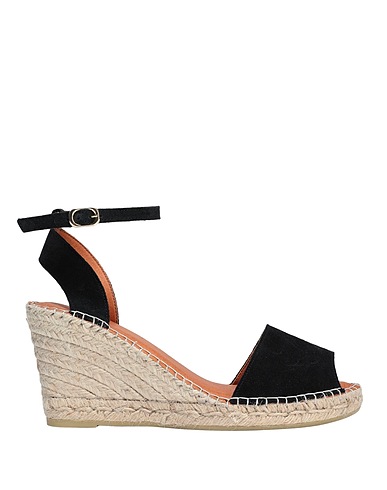 8 by YOOX Espadrilles Black 100% Calfskin