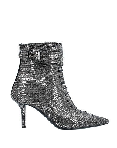 PHILOSOPHY di LORENZO SERAFINI Ankle boot Silver Leather, Rubber