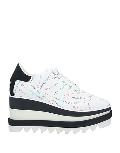 STELLA McCARTNEY Laced shoes White Synthetisches Material