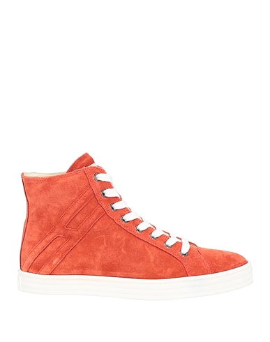 HOGAN REBEL Sneakers Rust Leather