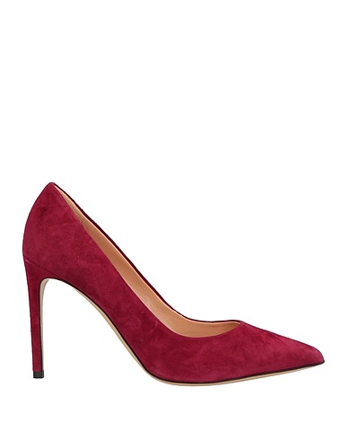 NINALILOU Court Burgundy Leather