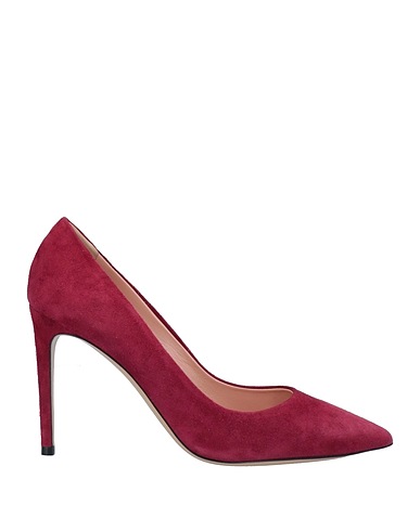 NINALILOU Court Garnet Leather