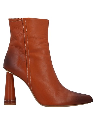 JACQUEMUS Ankle boot Tan Leather