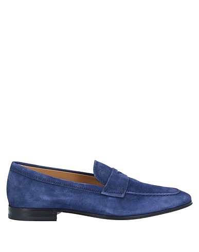 TOD'S Mocassino Blu Pelle