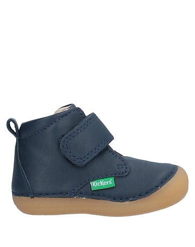 KICKERS Stivaletti Blu notte Pelle