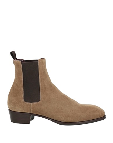 LIDFORT Ankle boot Khaki Soft Leather