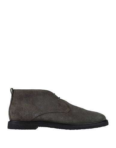 TOD'S Ankle boot Dark green Soft Leather
