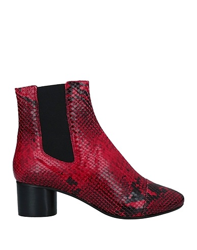 ISABEL MARANT Ankle boot Red 100% Calfskin