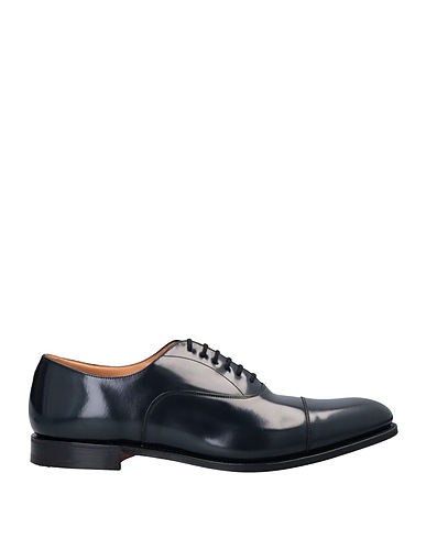 CHURCH'S Schnürschuhe Nachtblau Leder