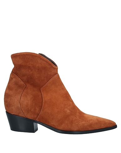 LEMARÉ Ankle boot Tan Leather