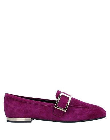 ROGER VIVIER Mokassins Pflaume Leder