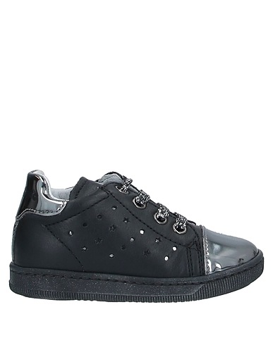 FALCOTTO Sneakers Noir Cuir, Autres fibres