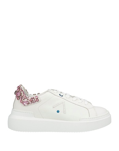 ED PARRISH Sneakers White Soft Leather