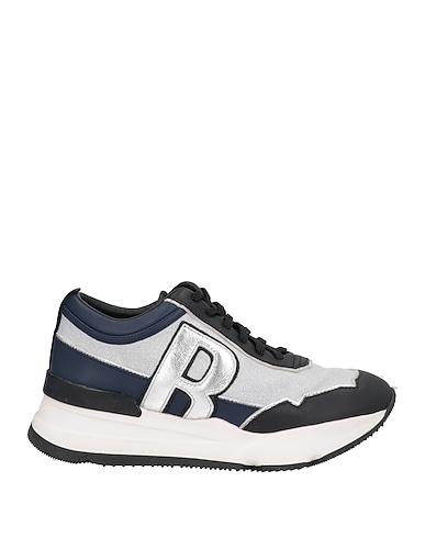 RUCOLINE Sneakers Blu notte Pelle, Fibre tessili