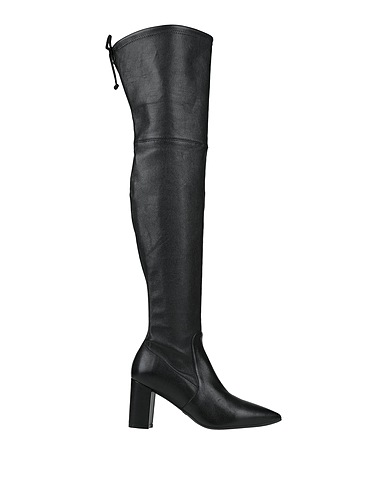 STUART WEITZMAN Boots Black Soft Leather