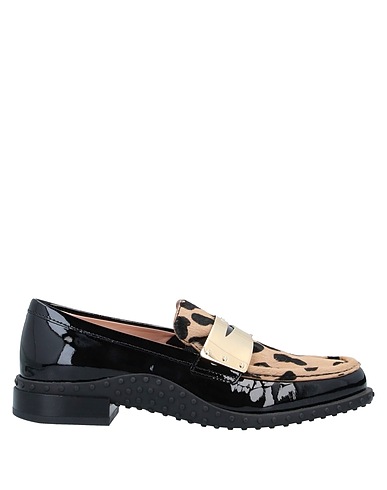 TOD'S Loafers Camel Leather