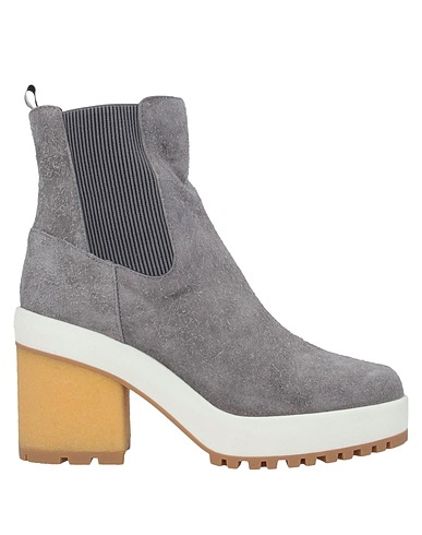 HOGAN Ankle boot Grey Leather