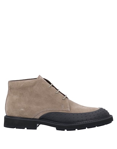 TOD'S Ankle boot Grey Soft Leather