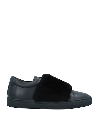 NATIONAL STANDARD Sneakers Black Leather, Shearling