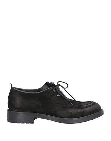 TON GOÛT Laced shoes Black Leather