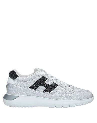 HOGAN Sneakers Silver Leather