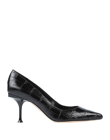 SERGIO ROSSI Court Black Leather