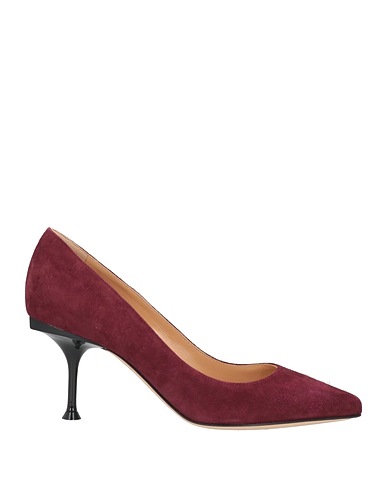 SERGIO ROSSI Pump Plum Leather