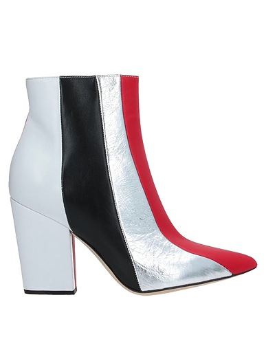 SERGIO ROSSI Ankle boot Red Leather