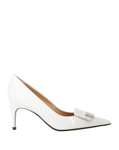 SERGIO ROSSI Décolleté Off white Pelle
