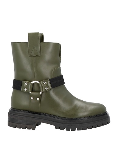 SERGIO ROSSI Ankle boot Military green Calfskin