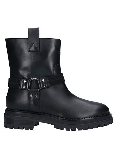 SERGIO ROSSI Ankle boot Black Calfskin