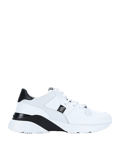 HOGAN Sneakers White Textile fibers, Leather